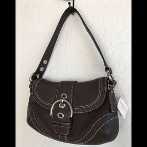 Coach brown supple leather Soho Bag-NWT